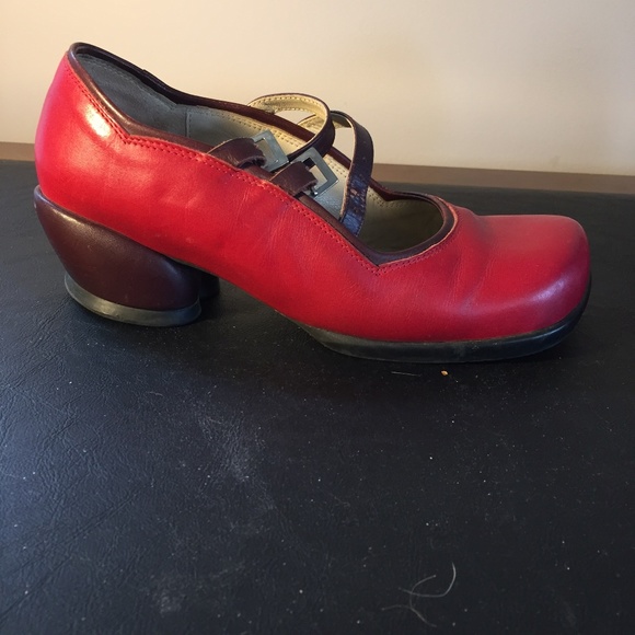 Fluevog Margie Mary Janes 6 - Picture 1 of 9